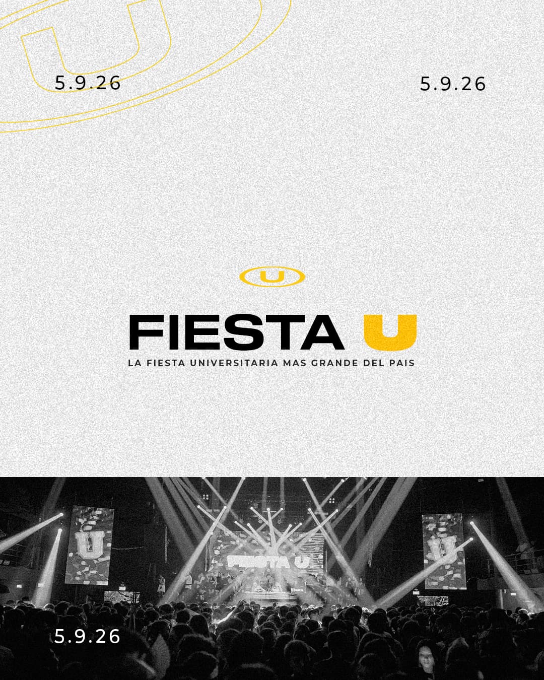 FIESTA U - ULTIMA DEL AÑO