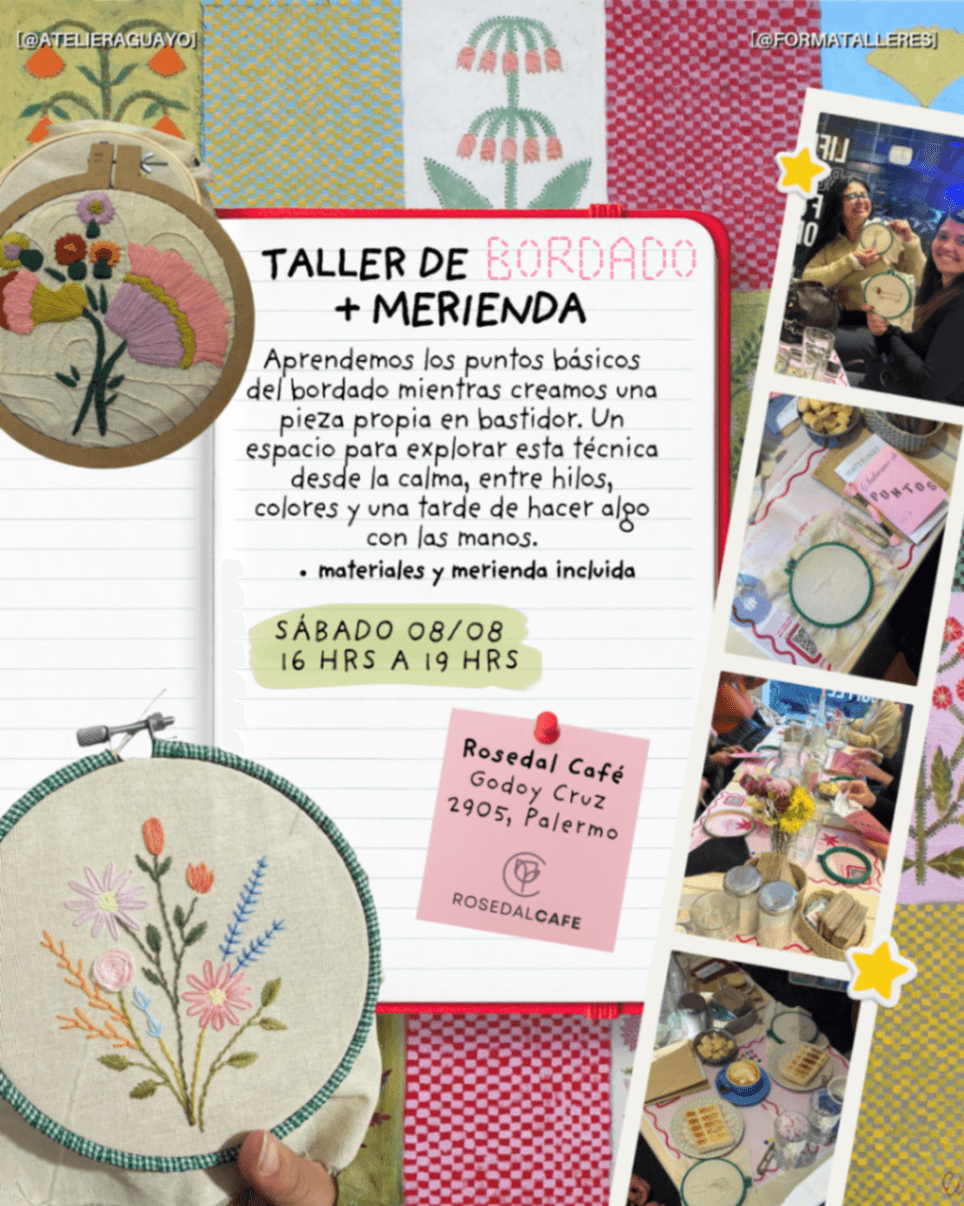 Taller de bordado 🧵
